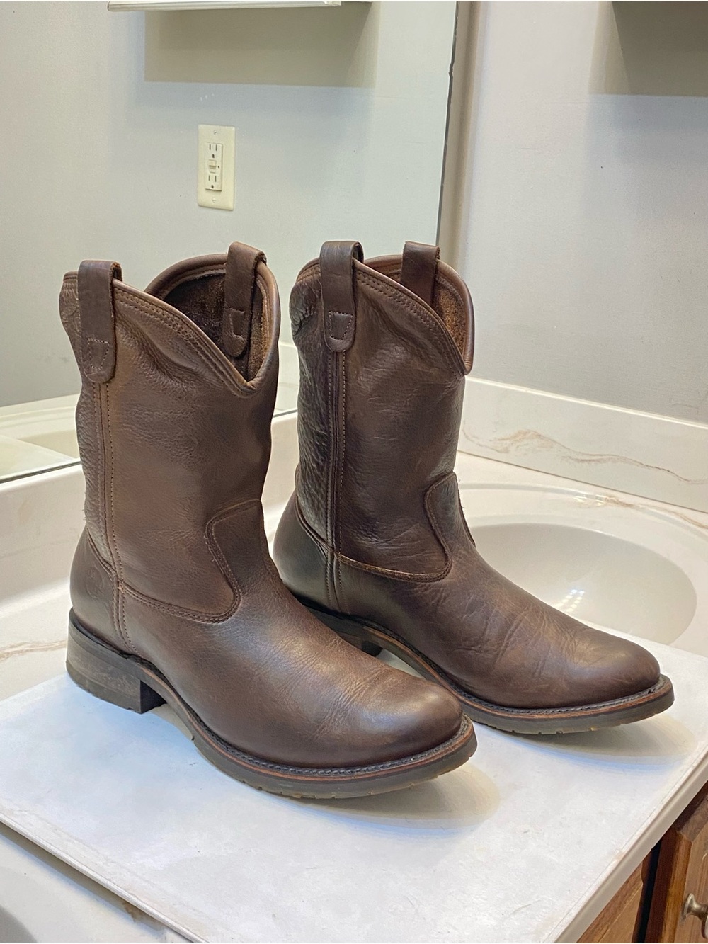 Double H Men’s Cowboy boots size 12D excellent condition perfect bottom clean